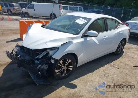 2020 Nissan Sentra Sv Xtronic Cvt from USA, damaged, VIN 3N1AB8CV0LY255281